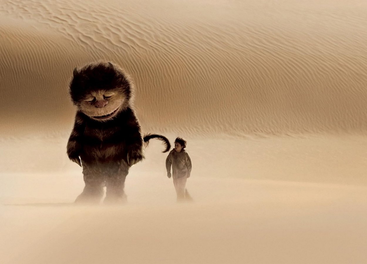 A scene from Where the Wild Things Are. Courtesy Warner Bros.