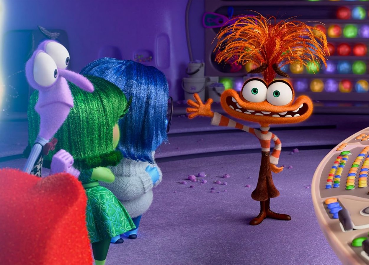 A scene from Inside Out 2.