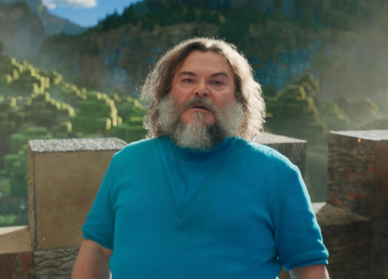 Jack Black in A Minecraft Movie